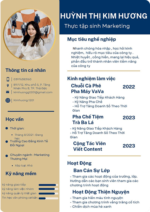 CV đơn giản