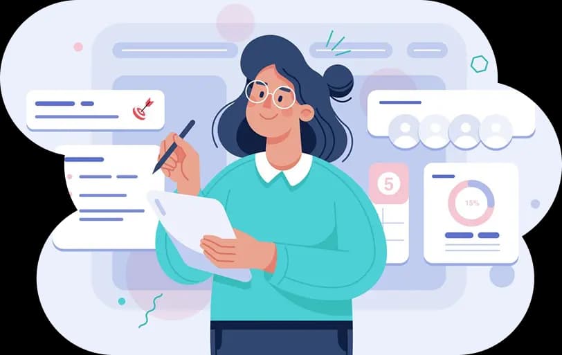 Minh họa trắc nghiệm MBTI — tính cách và phong cách làm việc