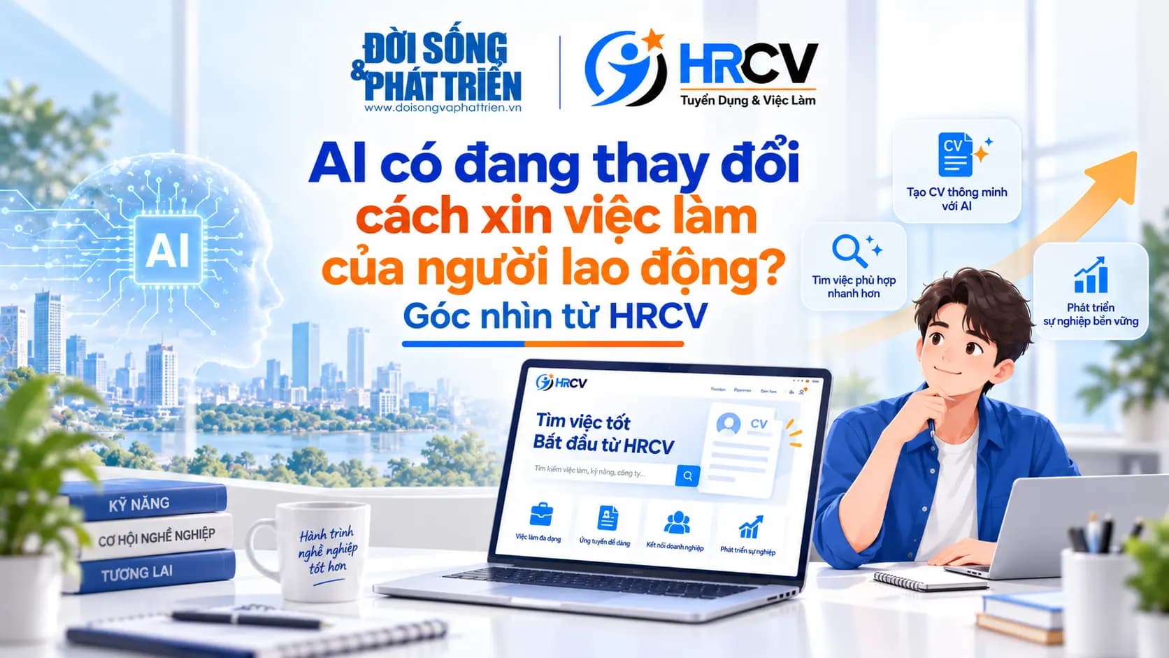 AI có đang thay đổi cách xin việc làm của người lao động? Góc nhìn từ HRCV