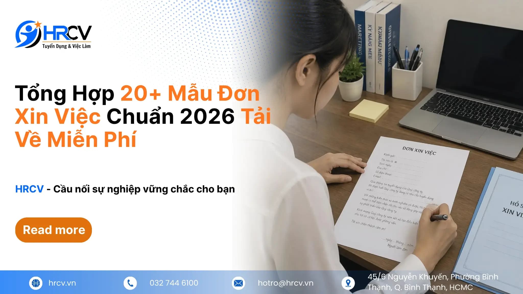 Tổng Hợp 20+ Mẫu Đơn Xin Việc Chuẩn 2026 Tải Về Miễn Phí